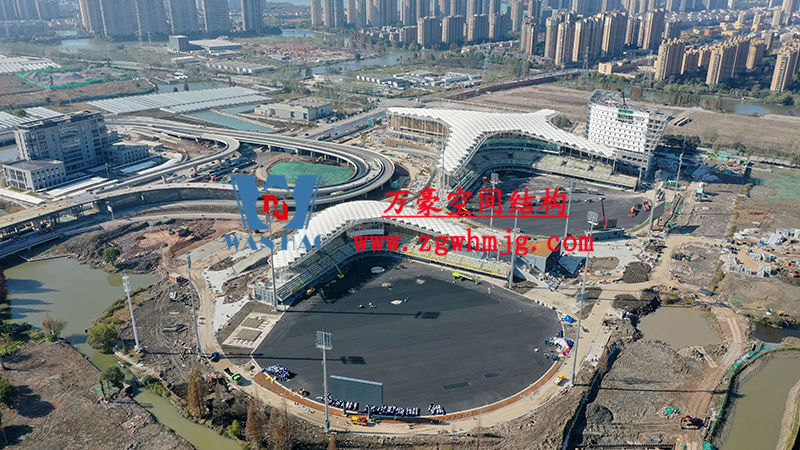 杭州亞運會棒（壘）球體育文化中心膜結構項目視頻賞析