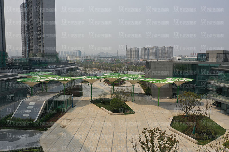 張拉膜結構價格怎么計算？客戶如何定位張拉膜結構施工價格？