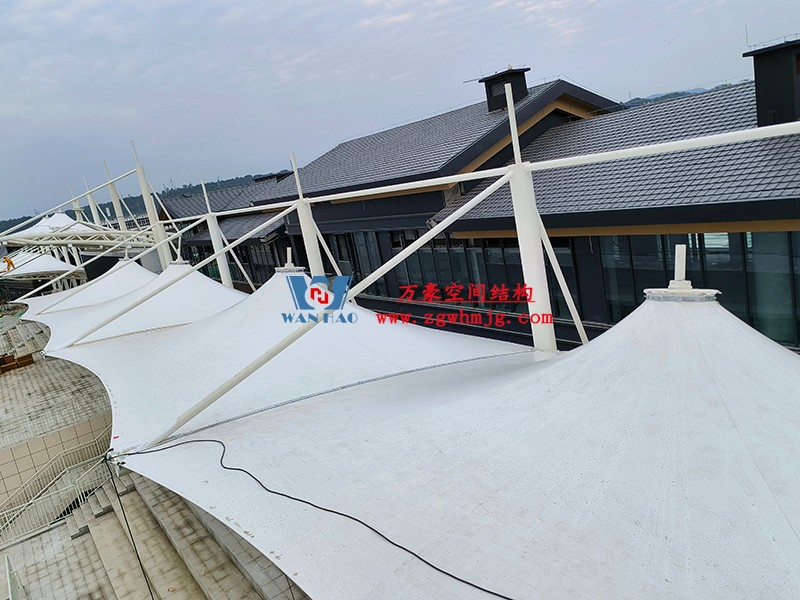 四川職業技術學院鋰電科技學院建設項目看臺膜結構工程