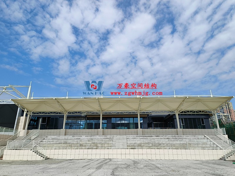四川職業技術學院鋰電科技學院建設項目看臺膜結構工程