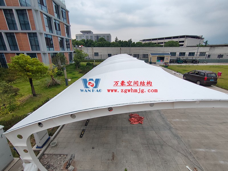 中國(guó)民用航空寧波控住交通管理站車(chē)棚建造項(xiàng)目