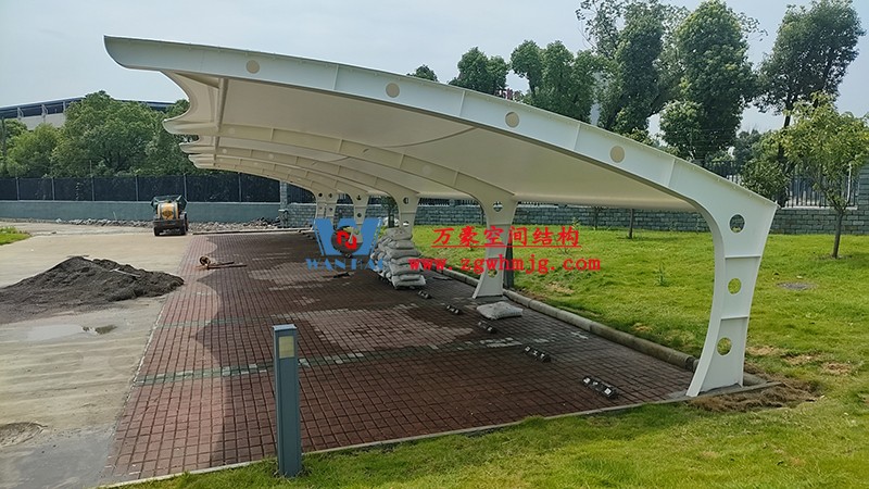 中國(guó)民用航空寧波控住交通管理站車(chē)棚建造項(xiàng)目