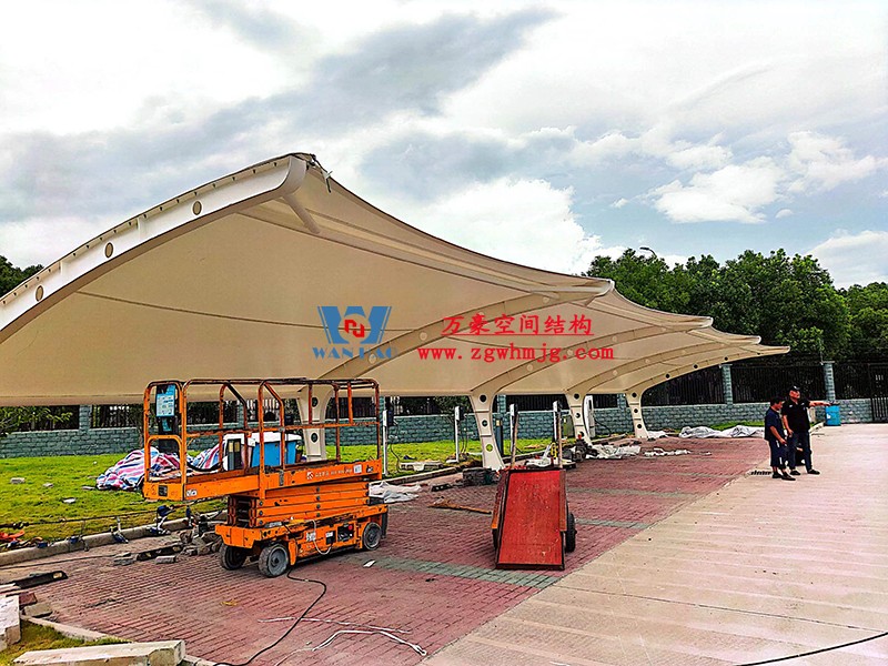 中國(guó)民用航空寧波控住交通管理站車(chē)棚建造項(xiàng)目