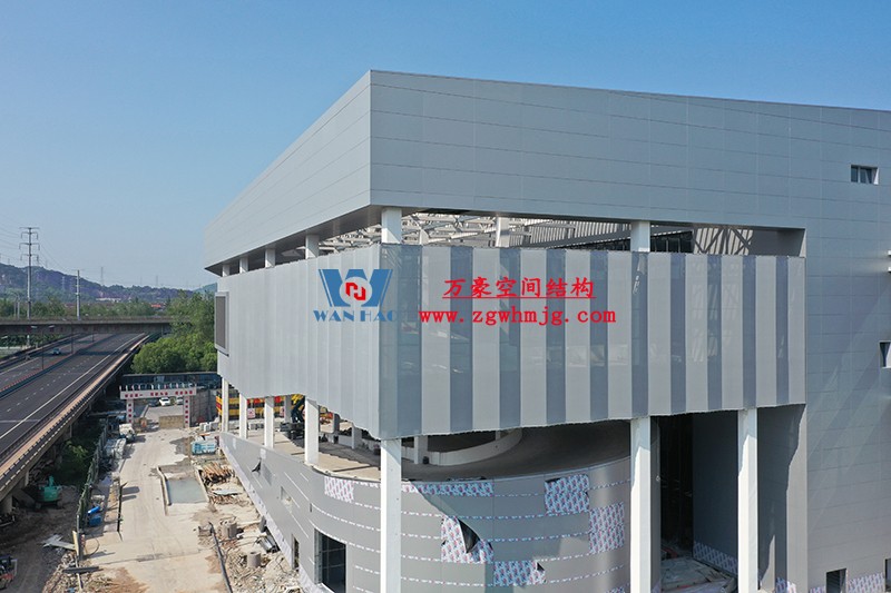 紹興國際會展中心C1區展廳幕墻網格膜工程
