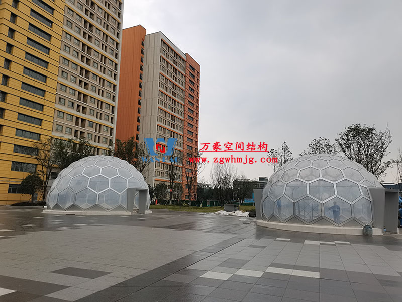 無線創智城市功能空間業態優化五星集市etfe膜結構工程