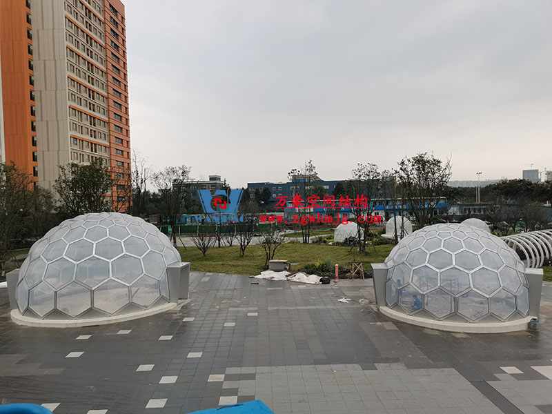 無線創智城市功能空間業態優化五星集市etfe膜結構工程