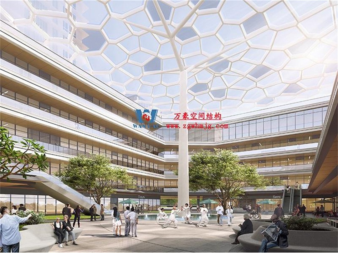 安吉縣昌碩小區地塊房產開發項目ETFE天幕 安吉縣昌碩小區地塊房產開發項目ETFE天幕