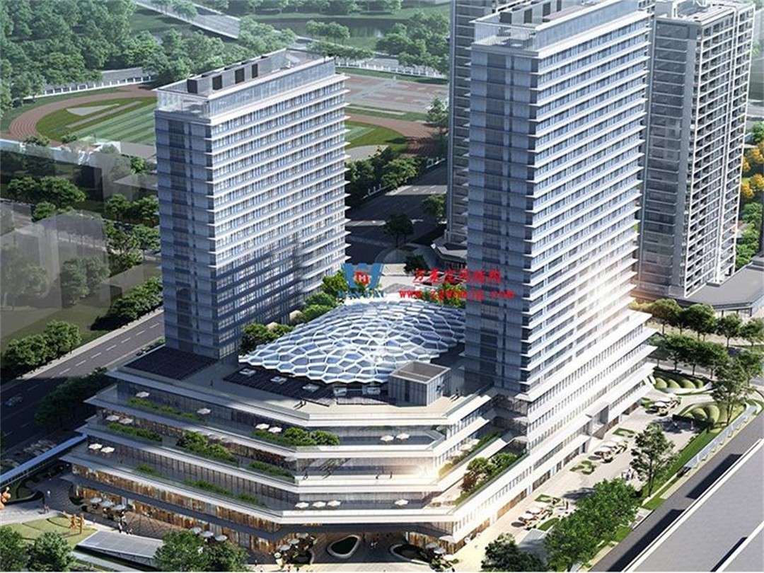 安吉縣昌碩小區地塊房產開發項目ETFE天幕 安吉縣昌碩小區地塊房產開發項目ETFE天幕