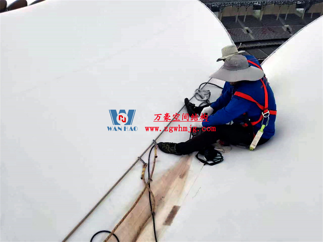 非洲杯肯尼亞體育場PTFE鋼膜結構屋面