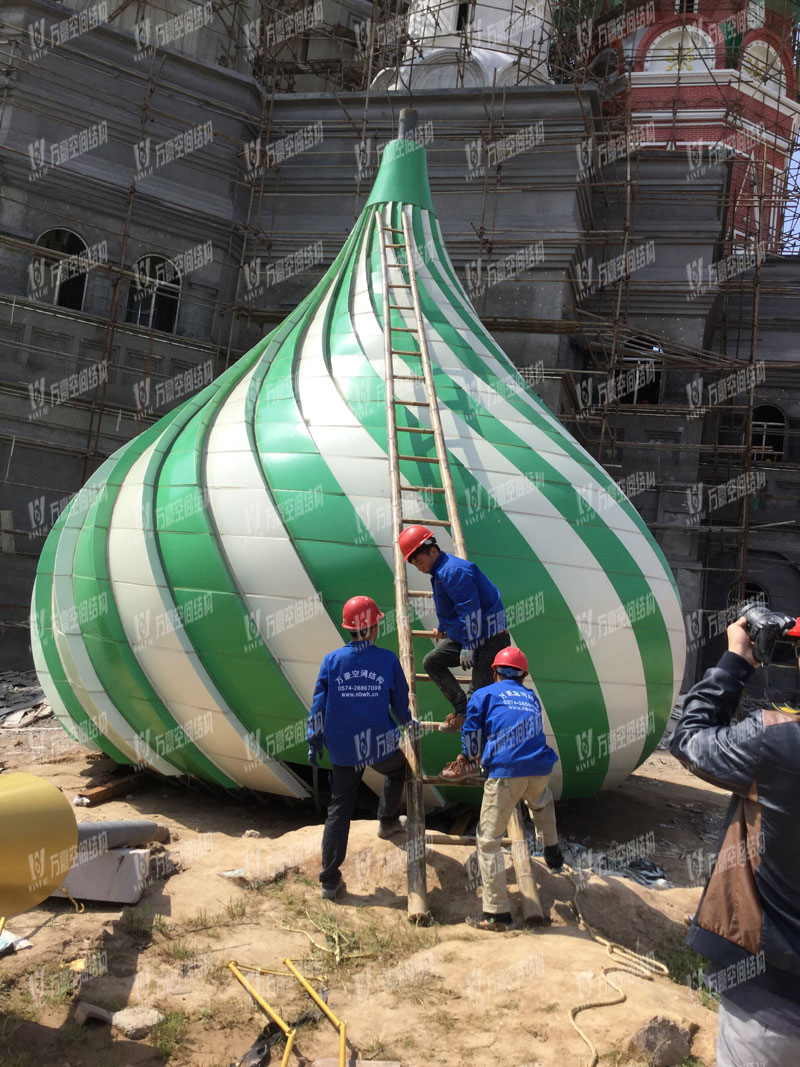 圓明新園皇家園林俄羅斯館穹頂 圓明新園皇家園林俄羅斯館穹頂