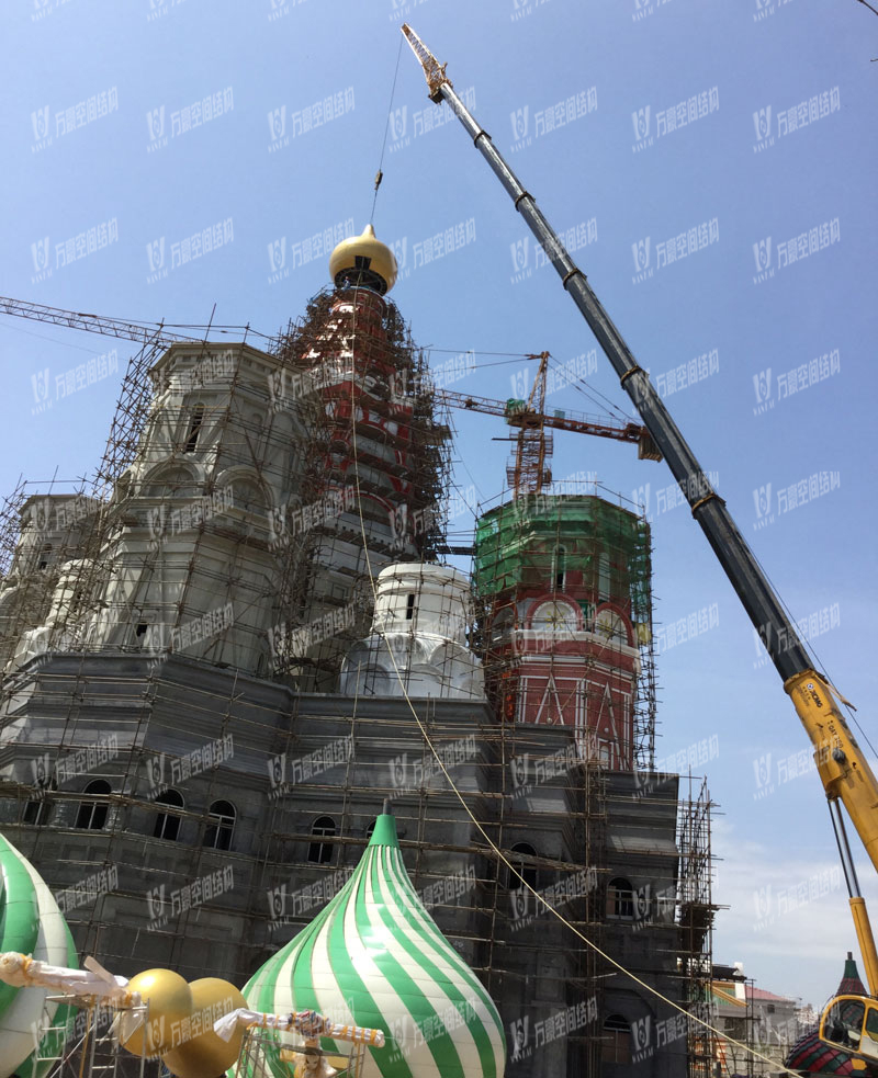 圓明新園皇家園林俄羅斯館穹頂 圓明新園皇家園林俄羅斯館穹頂